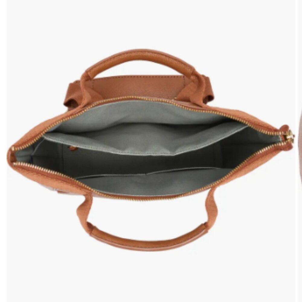 COLE HAAN Medium Grand Ambition Backpack British Tan Style #: U04394 msrp $330 - Picture 4 of 12